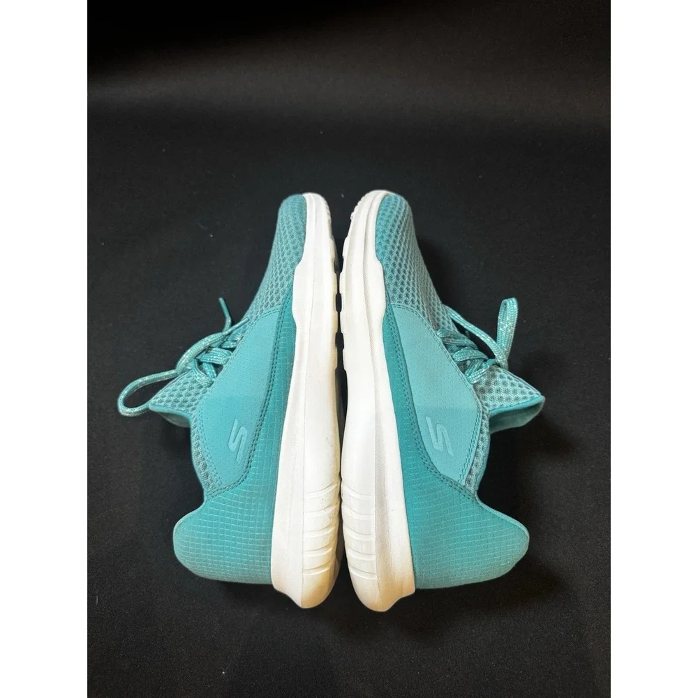 Skechers Performance Women's Aqua Teal Mesh Sneakers Size 8.5 SN14815